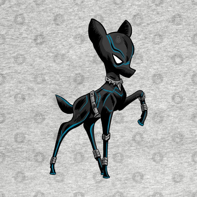 Black Panther Bambi by Black Snow Comics